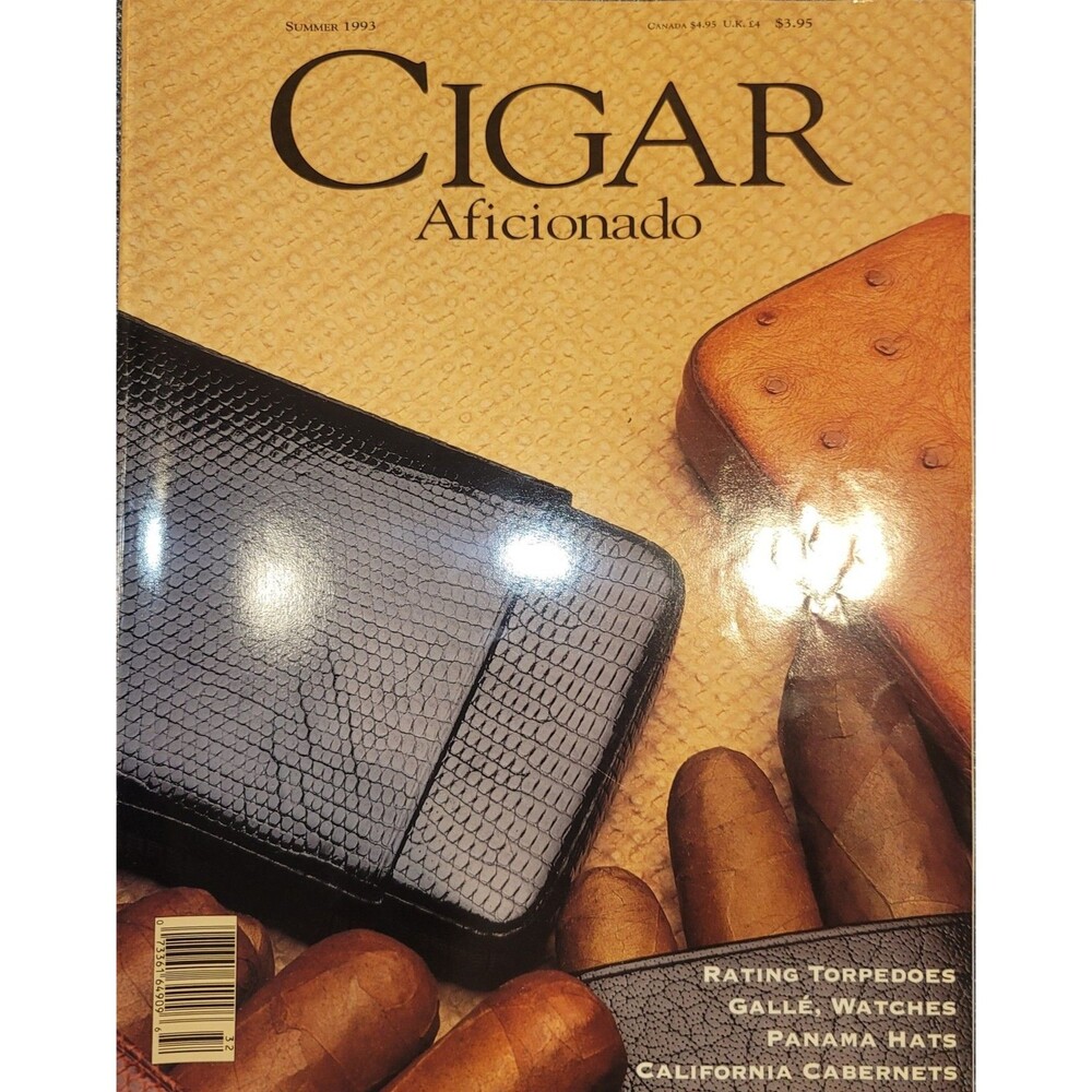 Cigar Aficionado, Vol. 1 No. 4 Summer 1993, Vintage